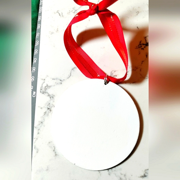 *HAPPY HOLIDAYS* New (Set of 2) Ornaments/Bag Tags/Keychains! Hand-painted Wood - Picture 4 of 7